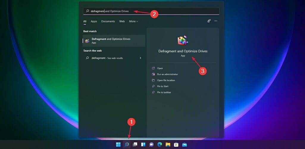 start-defrag start-defrag
