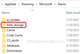 storage