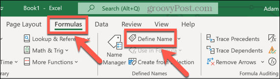 sum-column-excel-define-name