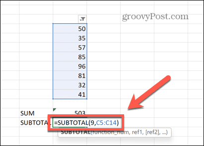sum-column-excel-sum-subtotal-formula