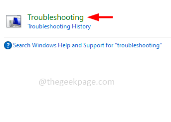 troubleshoot