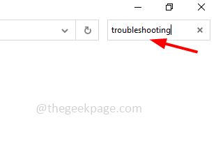troubleshooting