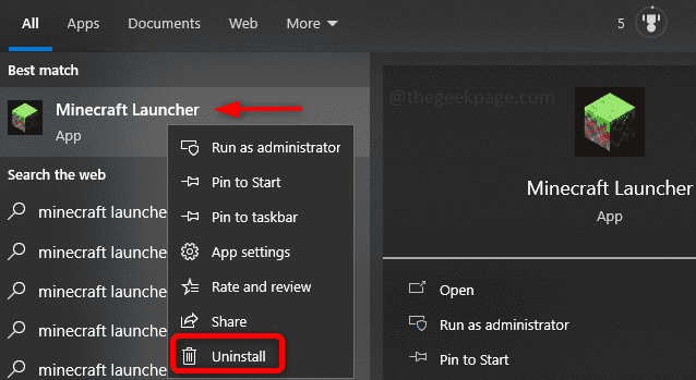 uninstall uninstall