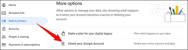 2-delete-google-account