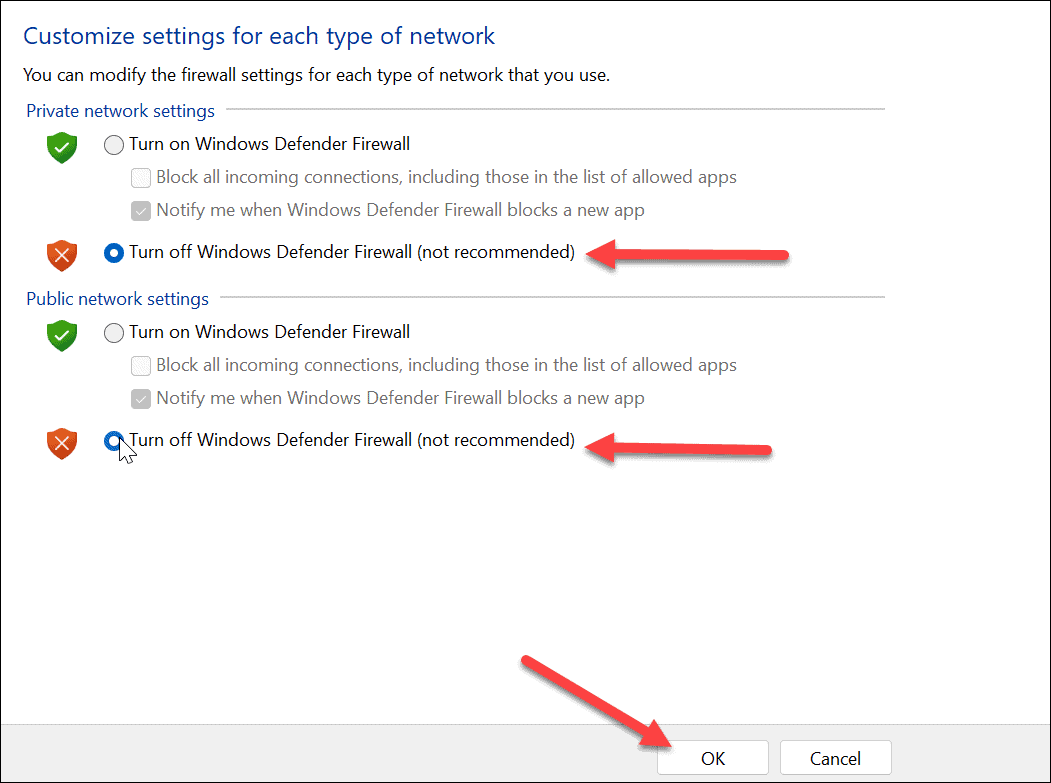 3-turn-off-firewall-click-OK