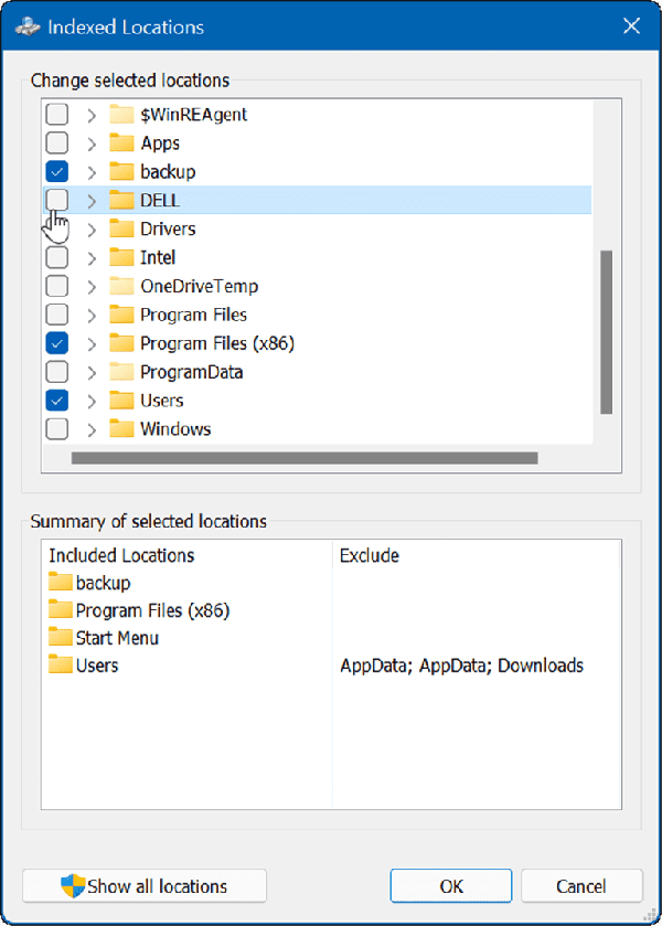4-Indexed-Locations-Window-Search