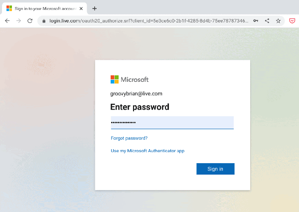 4-sign-into-Microsoft-account-Teams