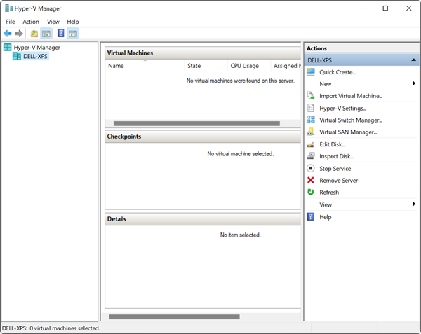 5-Hyper-V-Manager