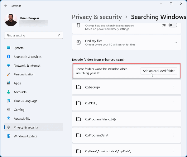 5-add-an-excluded-folders