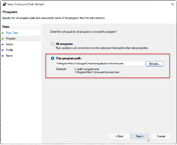 5-enter-app-path