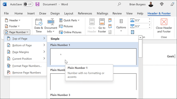 5-plain-header-and-footer