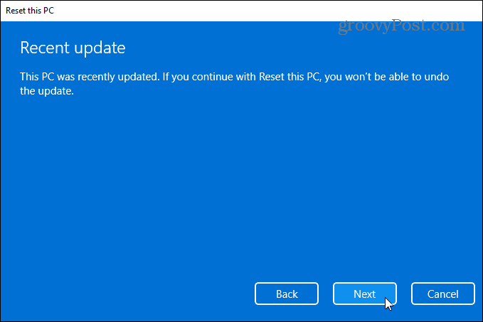 5-recent-update-windows-11