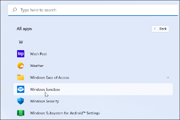 5-select-windows-sandbox-start-menu