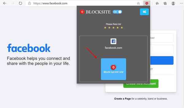 Block-Current-Site-Microsoft-Edge
