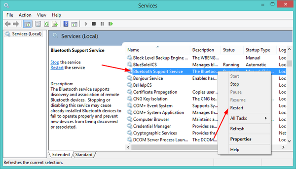 Bluetooth-services