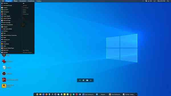 Cairo-Desktop-programs-menu
