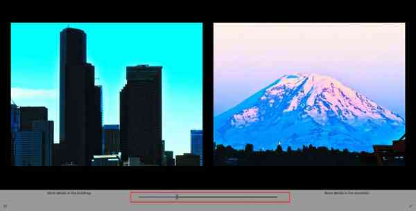 Calibration-slider