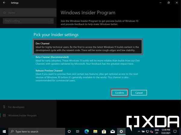 Choosing-the-Windows-Insider-Dev-Channel Choosing-the-Windows-Insider-Dev-Channel