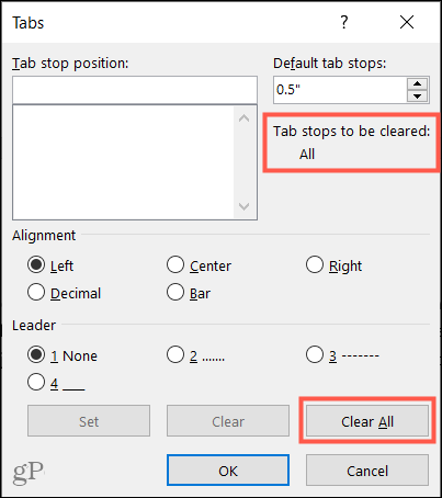 ClearAll-WordWindowsTabs
