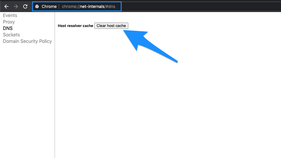 Clear_Host_DNS