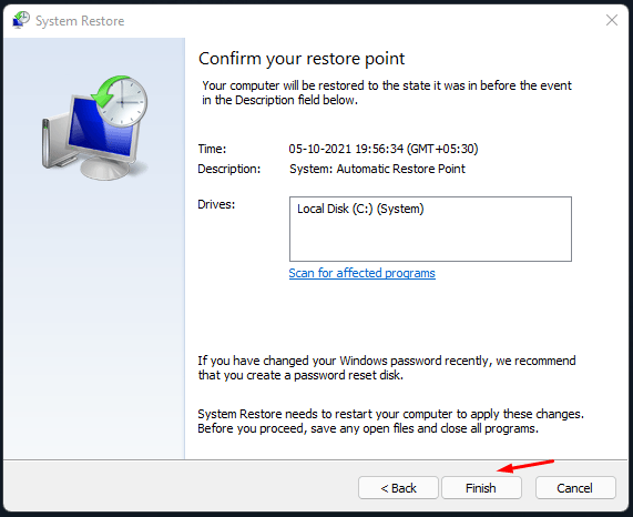 Click-on-Finish-to-start-restoring-the-machine-to-an-earlier-point-1