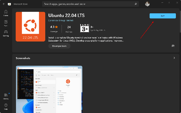 Click-on-the-Get-to-download-Ubuntu-Linux-Windows
