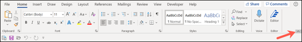 CollapseRibbon-MicrosoftOfficeQuickAccessToolbar