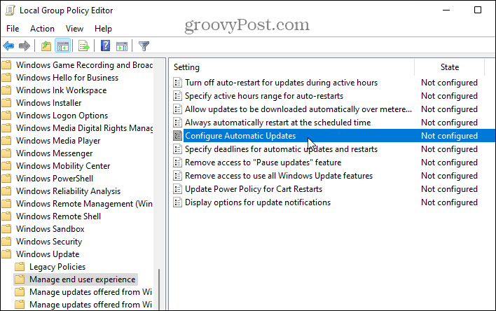 Configure-automatic-updates