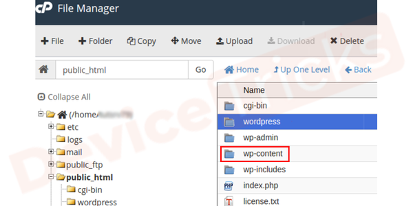 DEVICE-TRICKS-WordPress-wp-content-directory