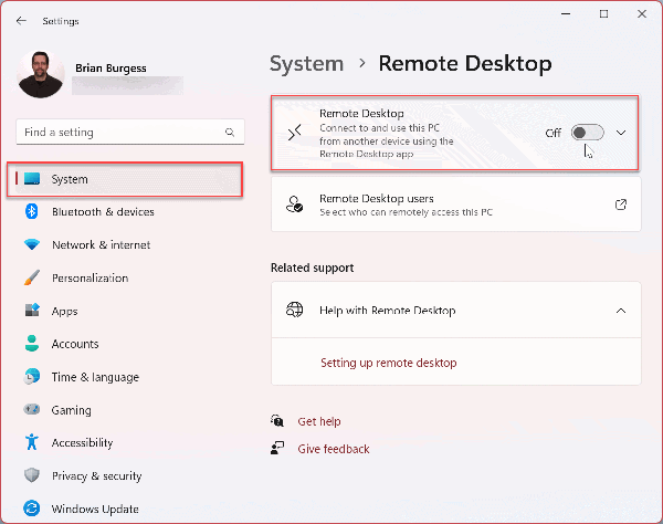 DISABLE-RDP