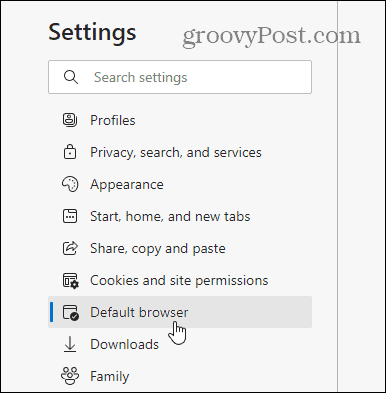 Default-Browser
