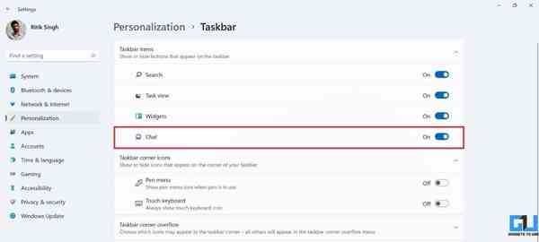 Disable-Microsoft-Teams-Chats-Icon-in-Windows-11-Taskbar-03_marked