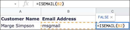 EmailFunction-GoogleSheetsValidEmail