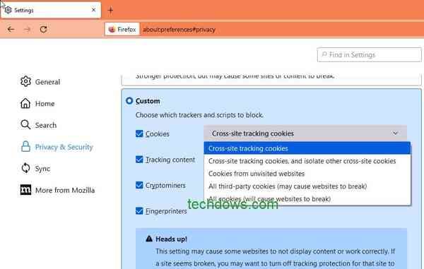 Enable-Total-Cookie-Protection-Firefox