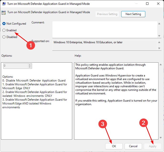 Enable-application-guard