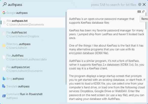 Fluent-Search-preview-contents