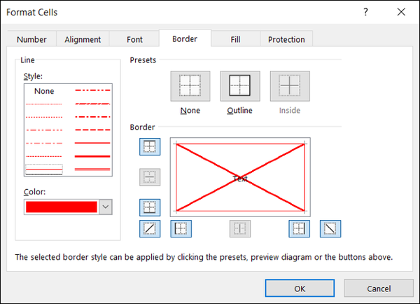 FormatRedBorder-ExcelCustomBorder