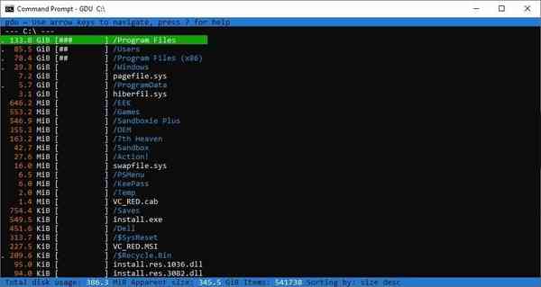 GDU-is-a-command-line-tool-that-helps-you-find-the-disk-usage-of-a-folder-or-drive