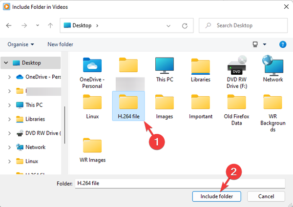 Include-Folder-in-Videos-H.264-file-Include-folder