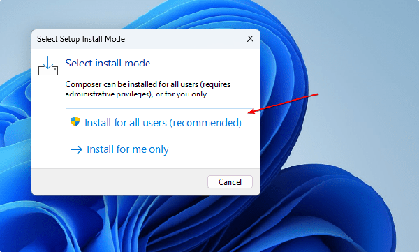 Install-for-all-users-PHP-composer