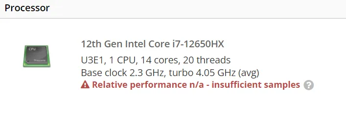 Intel-Core-i7-12650HX-Specs Intel-Core-i7-12650HX-Specs