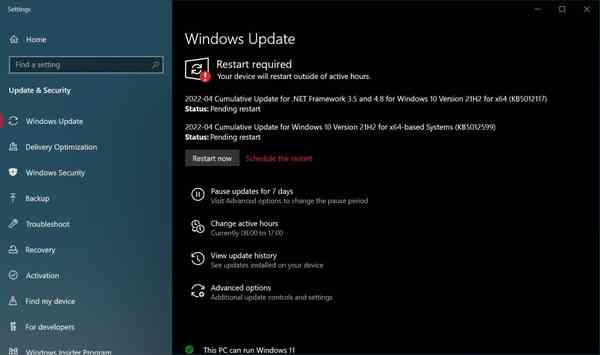 KB5012599-Windows-10-Update