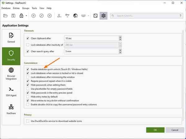 KeePassXC-2.7.0-update-quick-unlock-windows-hello