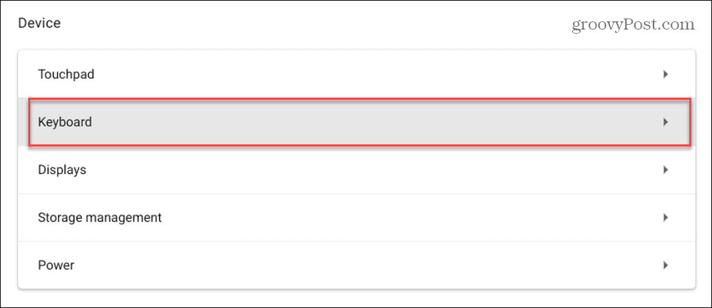 Keyboard-option-Chromebook