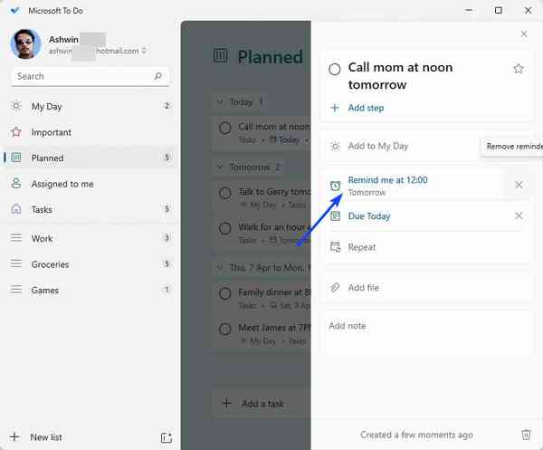 Microsoft-To-Do-Smart-due-date-recognition