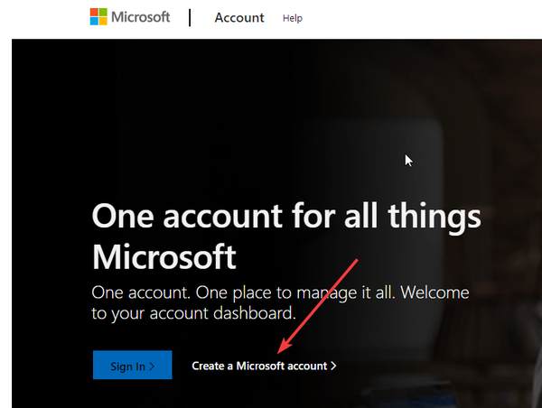 Microsoft-account