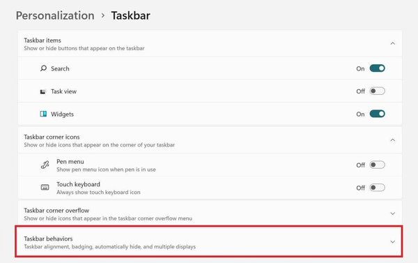 Move-Windows-11-Taskbar-Icons-to-Left-3