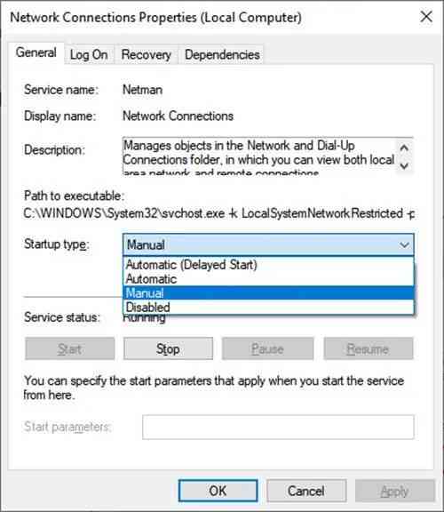 Network-Connection-Properties