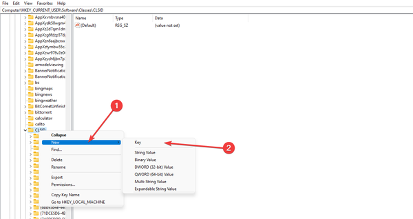 New-Key-Registry-Editor-Adjust