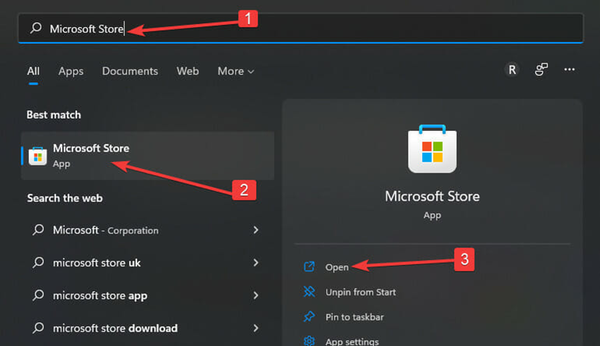 Open-Microsoft-Store